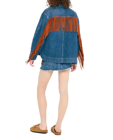 Alanui Джинсова сорочка - Артикул: LWYD004R26DEN0014764