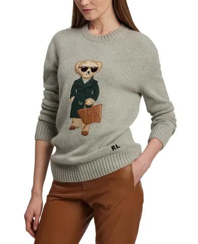 Ralph Lauren Collection Светр з кашеміру Polo Bear - Артикул: 290981645001