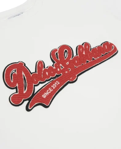Dolce&Gabbana Дитяча футболка з аплікацією Dolce&Gabbana - Артикул: L4JTHU-G7P0T-S