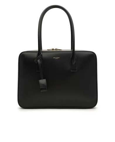 Saint Laurent Сумка Sac De Jour Bauletto из кожи - Артикул: 832383-0SX0W