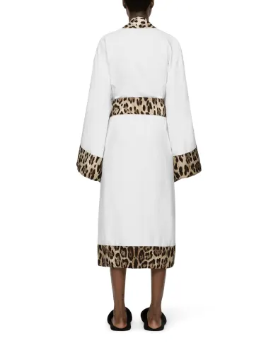 Dolce&Gabbana Халат з махрової бавовни - Артикул: TCF010-TCAGO