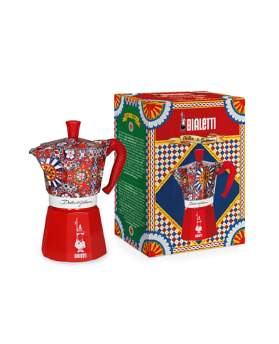 Dolce&Gabbana Гейзерная Кофеварка Moka Express Bialetti - Артикул: TCCE15-TCAEF