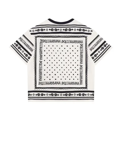 Dolce&Gabbana Детская футболка - Артикул: L4JTHV-II7FZ-B