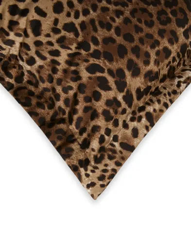 Dolce&Gabbana Велика подушка з леопардовим принтом - Артикул: TCE003-TCAG0