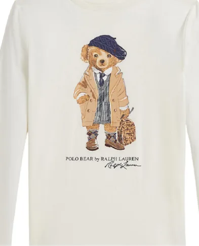 Polo Ralph Lauren Дитячий лонгслів Polo Bear - Артикул: 313979034001