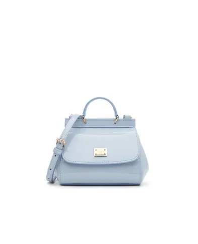 Dolce&Gabbana Дитяча сумка Sicily Mini з лакованої шкіри - Артикул: EB0003-A1067