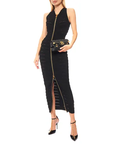 Balmain Платье длинное без рукавов - Артикул: FF0RO170KI96