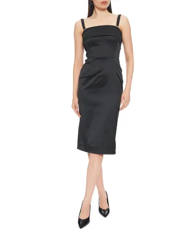 Dolce&Gabbana Атласна сукня - Артикул: F60AWT-GDDB2