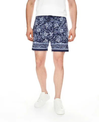 Ralph Lauren Purple Label Шорти з принтом пейслі - Артикул: 790963520001