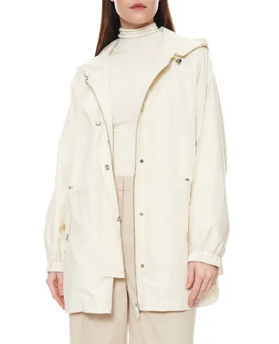 Yves Salomon Куртка з капюшоном - Артикул: 26EFV03373L04W