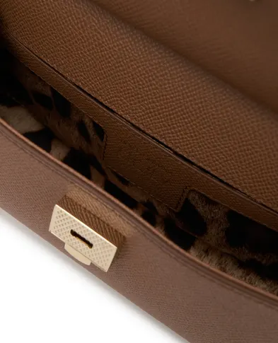 Dolce&Gabbana Шкіряна сумка Sicily Small - Артикул: BB7116-B1001