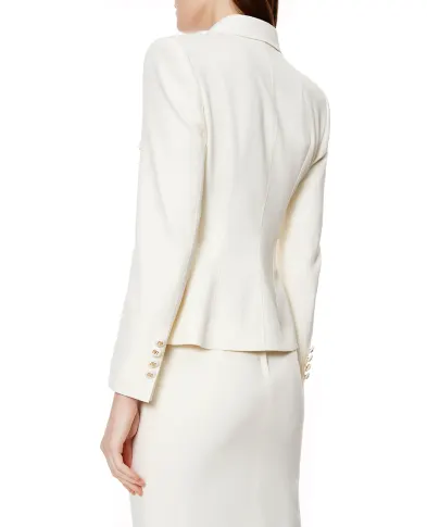 Dolce&Gabbana Двобортний твідовий піджак із вовни - Артикул: F27ACT-FUBGC