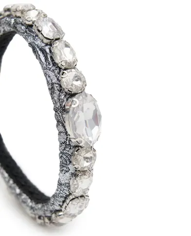 Dolce&Gabbana Ободок из цветочного жаккарда с декором - Артикул: FY366Z-GDDDM