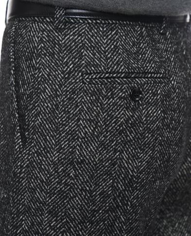 Dolce&Gabbana Брюки из шерсти с шевронным узором - Артикул: FTC31T-FCBAJ