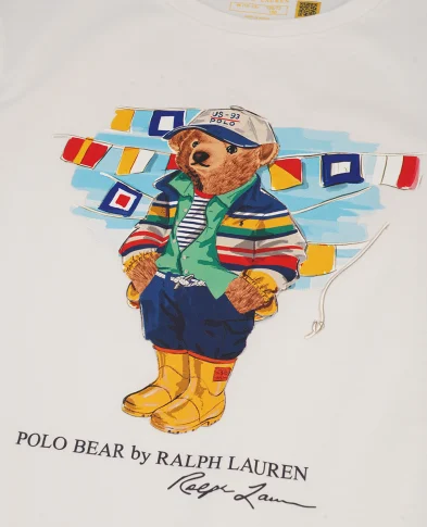 Polo Ralph Lauren Дитяча футболка Polo Bear - Артикул: 322958332001
