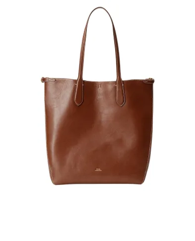 Polo Ralph Lauren Сумка-тоут Bellport North-South из кожи - Артикул: 428962757001