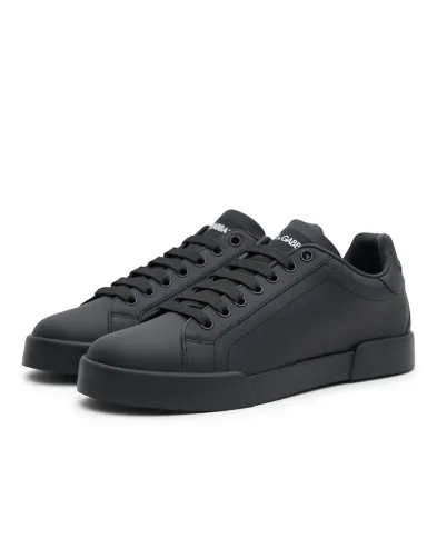 Dolce&Gabbana Кожаные кеды Portofino - Артикул: CK2330-A1065