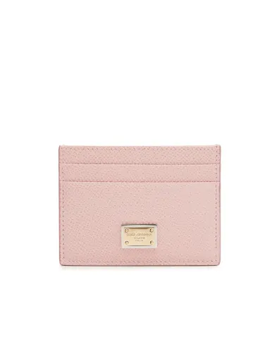 Dolce&Gabbana Шкіряна візитниця - Артикул: BI0330-A1001