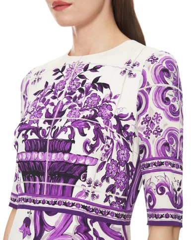 Dolce&Gabbana Сукня з шовку - Артикул: F6EAJT-HPAEL