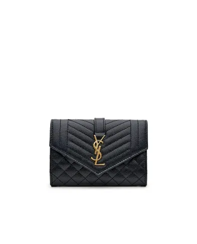 Saint Laurent Шкіряний гаманець - Артикул: 651026-BOW91