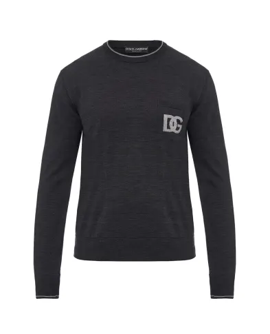 Dolce&Gabbana Світшот із вовни - Артикул: GXX28T-JDVCT