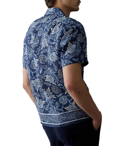 Ralph Lauren Purple Label Льняная рубашка - Артикул: 790964242001
