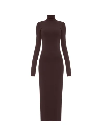 Eterne Платье макси с высоким воротом - Артикул: CB455-13