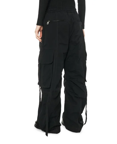 Dolce&Gabbana Брюки карго вощеного фая - Артикул: FTDEHT-HUMS8