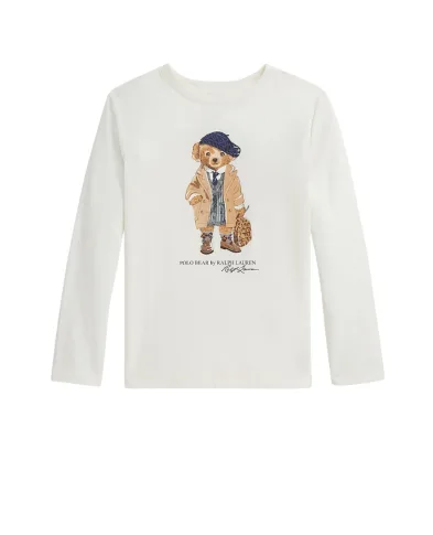 Polo Ralph Lauren Дитячий лонгслів Polo Bear - Артикул: 312979034001