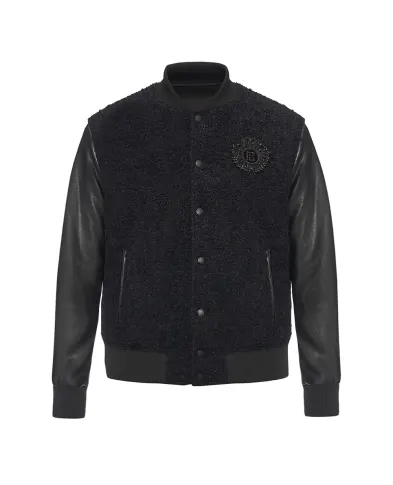 Balmain Бомбер - Артикул: FH1TFA7063MH