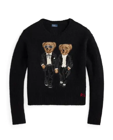 Polo Ralph Lauren Светр ведмідь у смокінгу від Ralph & Ricky - Артикул: 211978619001