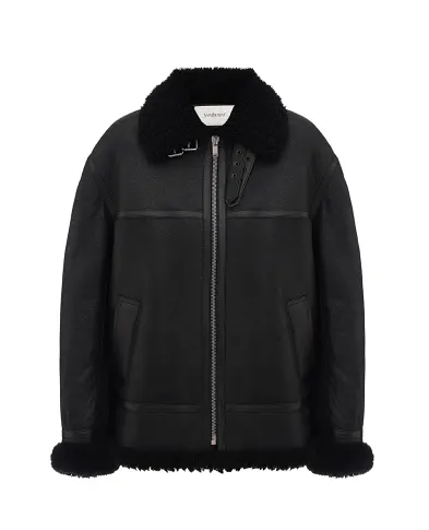 Saint Laurent Дубленка - Артикул: 800896-YCOW2