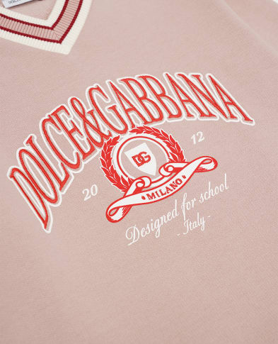 Dolce&Gabbana Дитяча сукня з футера в клітину таран - Артикул: L5JDAK-G7PHB-B