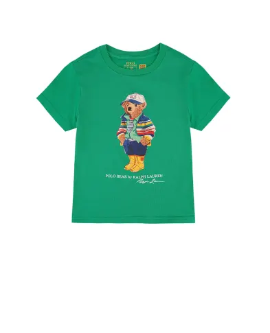 Polo Ralph Lauren Детская футболка Polo Bear - Артикул: 322853828042