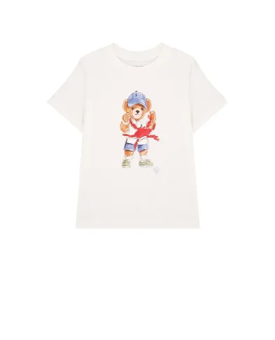 Polo Ralph Lauren Детская футболка Polo Bear - Артикул: 320965276002
