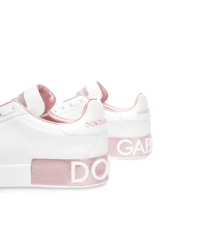 Dolce&Gabbana Кожаные сникеры Portofino - Артикул: CK1544-AX615