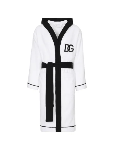 Dolce&Gabbana Халат з махрової бавовни - Артикул: TCF015-TCAHC