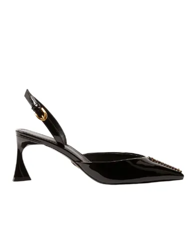 Stella McCartney Туфли-слингбэки Elsa лакированные - Артикул: 810604AP0AP0