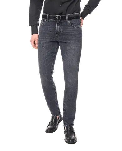 Dolce&Gabbana Джинсы с вышивкой логотипа - Артикул: GY07CZ-G8OW1