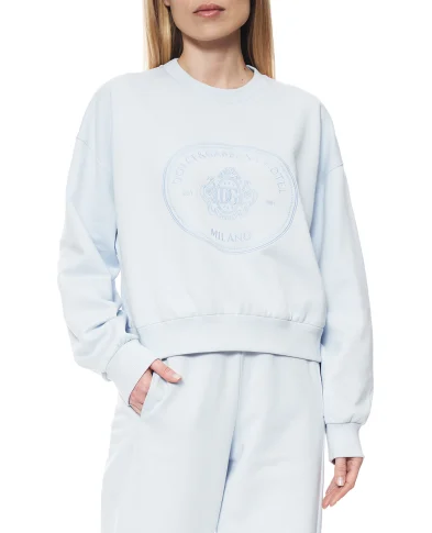 Dolce&Gabbana Світшот з вишивкою (костюм) - Артикул: F9Q92Z-GDDMO