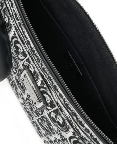 Dolce&Gabbana Клатч із принтом Майоліка - Артикул: BM2296-AG086