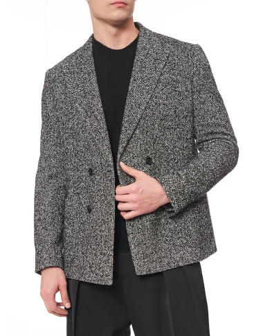 Dolce&Gabbana Пиджак двубортный Portofino из шерсти - Артикул: G2NZ2T-FCZAH