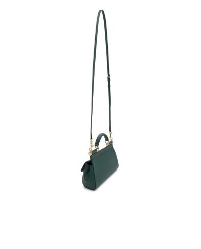 Dolce&Gabbana Шкіряна сумка Sicily Small - Артикул: BB7116-B1001