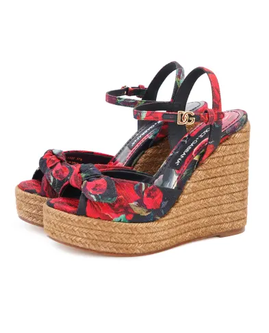 Dolce&Gabbana Босоножки Lolita - Артикул: CZ0320-A6514