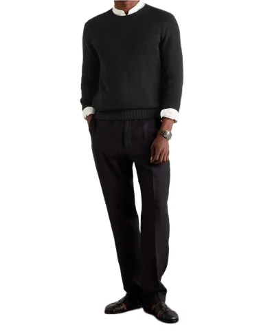 Ralph Lauren Purple Label Светр з шовку та льону - Артикул: 790P01955002