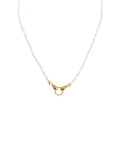 Missoma Підвіска-кольє Harris Reed In Good Hands з перлами - Артикул: HR-G-N8-WP-BX