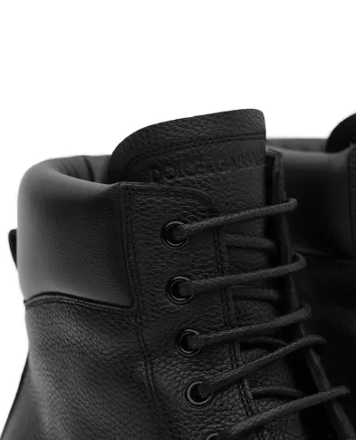 Dolce&Gabbana Ботинки из кожи - Артикул: A60613-A6H47