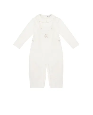 Dolce&Gabbana Детский комплект из бархата - Артикул: L12O00-G7PFP