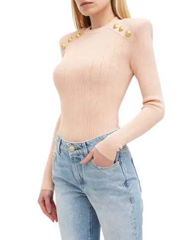 Balmain Джемпер - Артикул: EF1KD001KB07-s