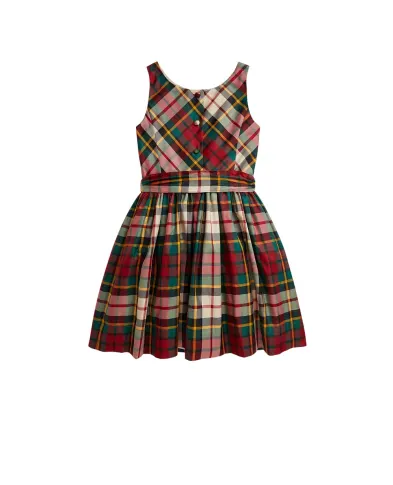 Polo Ralph Lauren Дитяча сукня з картатої тафти - Артикул: 313980345001